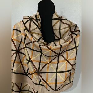 100% Wool Purificacion Garcia Origami Wool Scarf